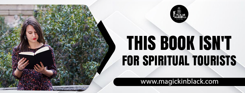 this book isn't for spiritual tourists